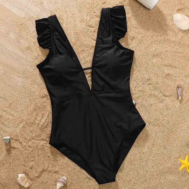 VenusFox Fashion Mommy And Me Clothes Family Swimwear For Mother Daughter Swimsuit Matching Bikini Women Girls Clothes