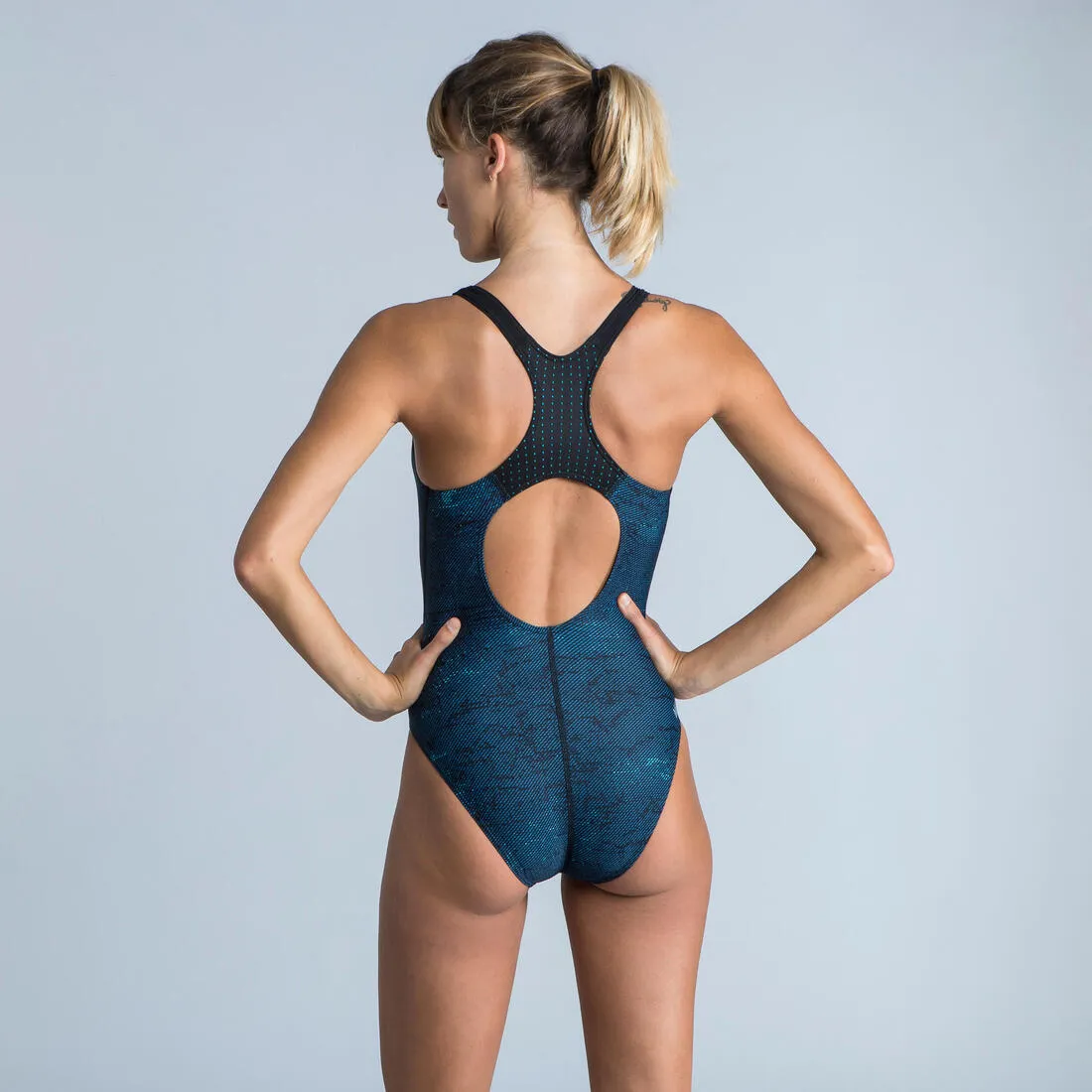 Women's 1-piece swimsuit - Kamyleon All Geo