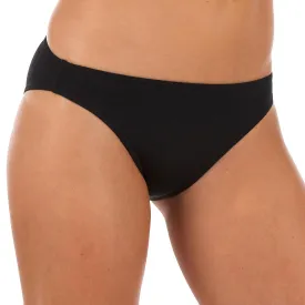 Women's Classic Bikini Briefs Swimsuit Bottoms - Nina Black