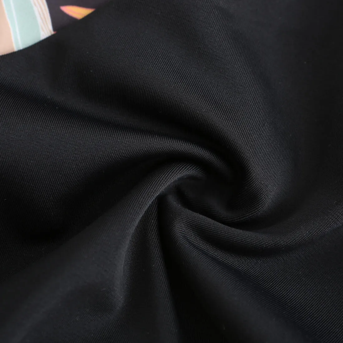 Women's One-piece Swimsuit Long-sleeved - Jane Glory Black