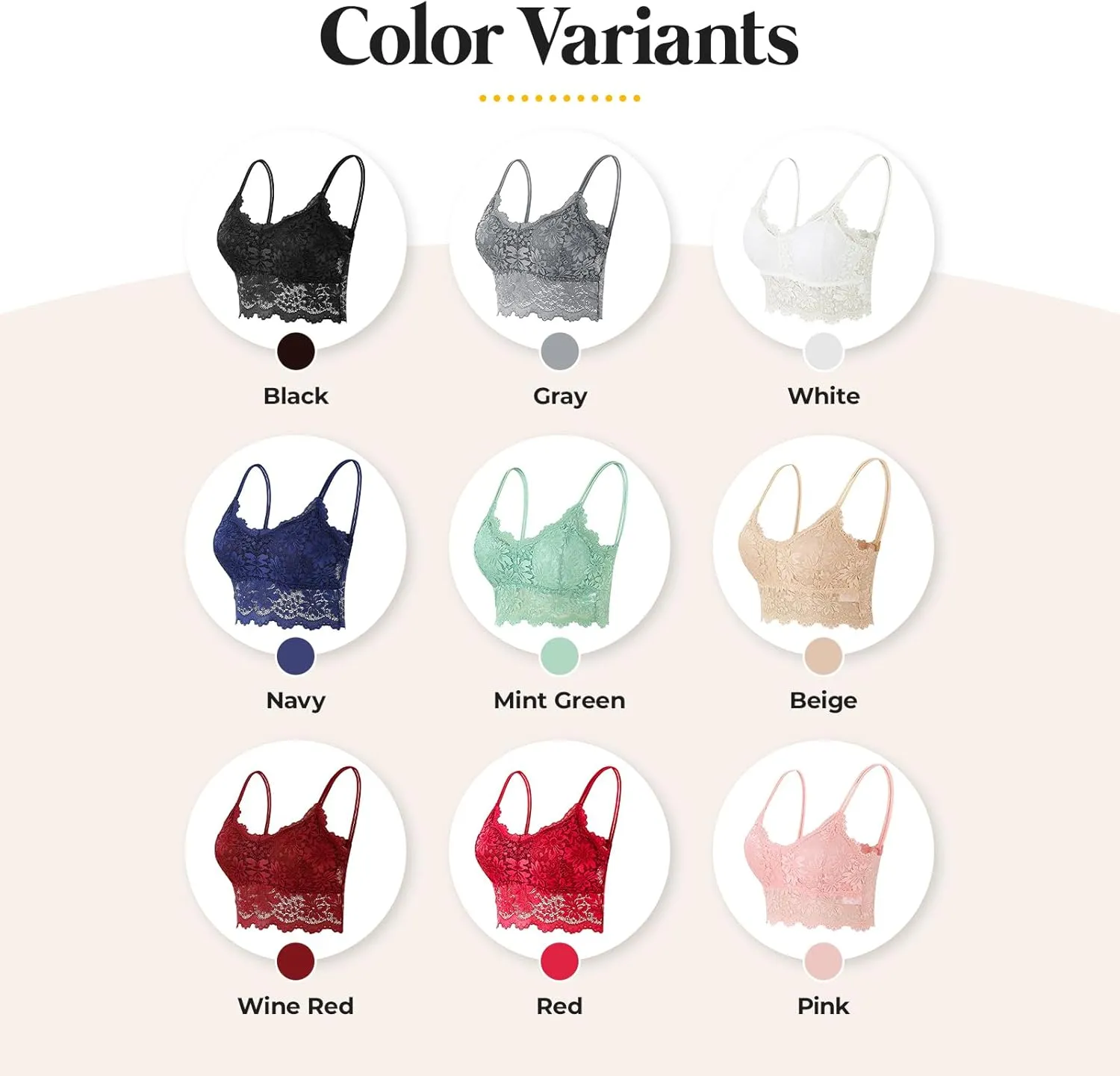 Womens Sexy Lace Camisole Bralette Top with Thin Shoulder Straps Chest Wrap Tops for Outerwear Bralette Crop Top